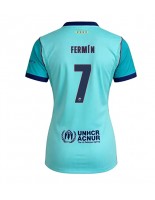 Barcelona Fermin Lopez #7 Alternativní Dres pro Dámské 2026-27 Krátký Rukáv